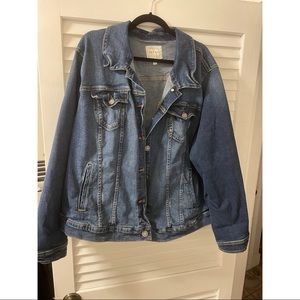 Torrid Long Sleeve Denim Jacket Size 4